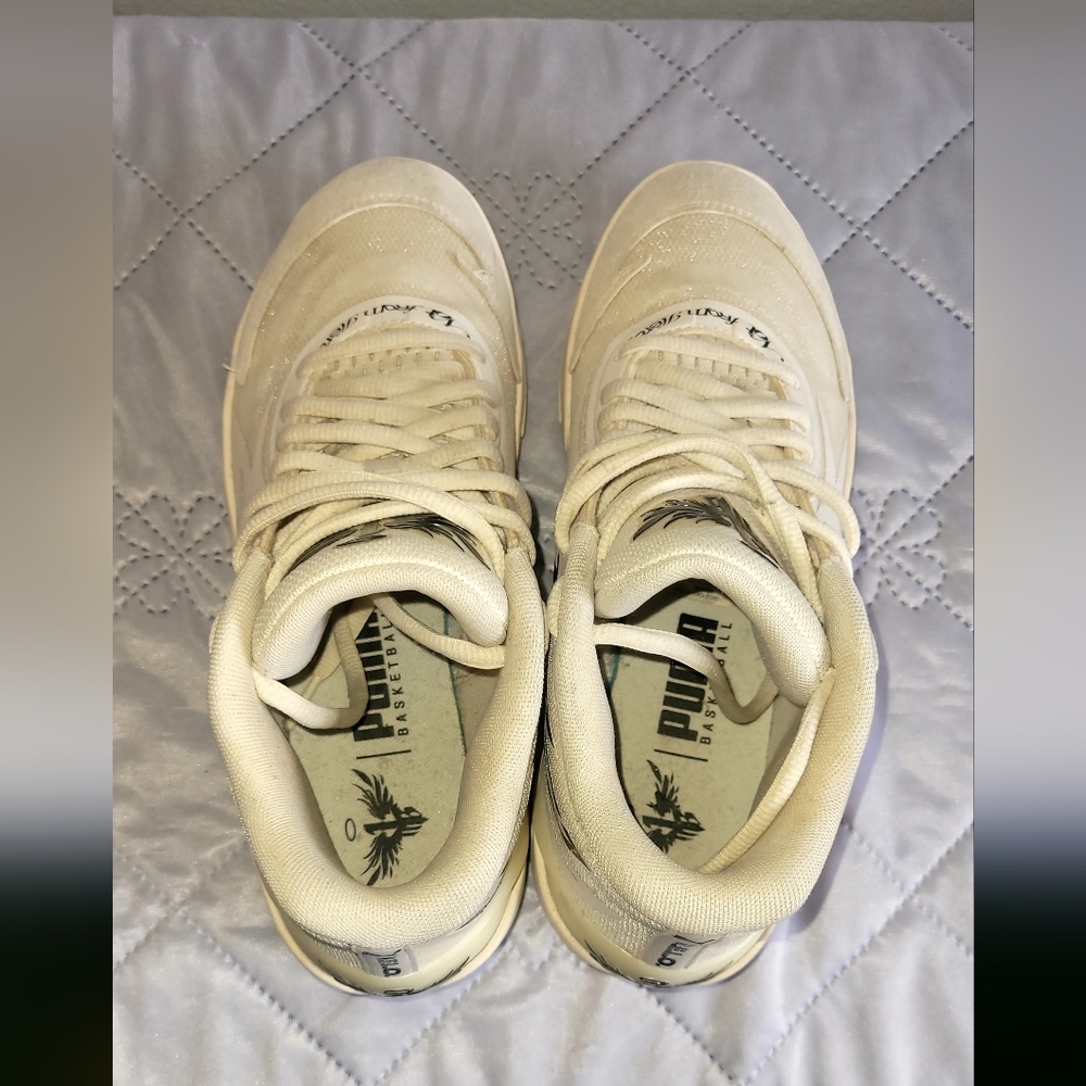 PUMA MB.02 "Whispers", a signature basketball shoe from LaMelo Ball. Size 8.5 - Picture 5 of 7
